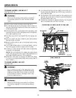 Предварительный просмотр 36 страницы RIDGID TS3660 Operator'S Manual