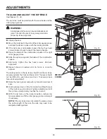 Предварительный просмотр 46 страницы RIDGID TS3660 Operator'S Manual