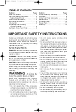 Предварительный просмотр 2 страницы RIDGID VP2000 Operator'S Manual