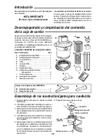 Предварительный просмотр 20 страницы RIDGID WD0600 Owner'S Manual