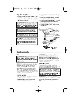 Preview for 23 page of RIDGID WD0635 Operator'S Manual