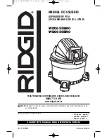 Предварительный просмотр 1 страницы RIDGID WD0655BR0 Owner'S Manual