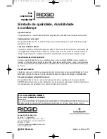 Предварительный просмотр 16 страницы RIDGID WD0655BR0 Owner'S Manual