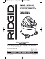 Предварительный просмотр 17 страницы RIDGID WD0655BR0 Owner'S Manual