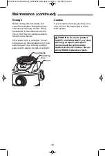 Предварительный просмотр 13 страницы RIDGID WD10500 Owner'S Manual