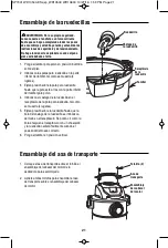 Предварительный просмотр 21 страницы RIDGID WD10500 Owner'S Manual