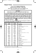 Preview for 14 page of RIDGID WD1245 Owner'S Manual