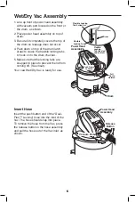 Preview for 5 page of RIDGID WD1255AU0 Owner'S Manual