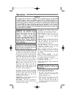 Предварительный просмотр 10 страницы RIDGID WD1665 Owner'S Manual