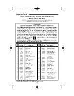 Предварительный просмотр 16 страницы RIDGID WD1665 Owner'S Manual