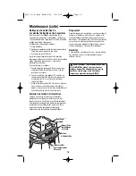 Предварительный просмотр 56 страницы RIDGID WD16800 Owner'S Manual