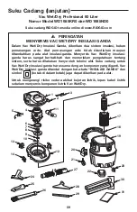 Preview for 59 page of RIDGID WD1685AU0 Owner'S Manual