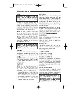 Предварительный просмотр 13 страницы RIDGID WD1850 Owner'S Manual