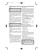 Предварительный просмотр 33 страницы RIDGID WD1850 Owner'S Manual