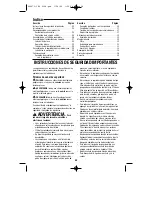 Предварительный просмотр 22 страницы RIDGID WD1851 Operator'S Manual