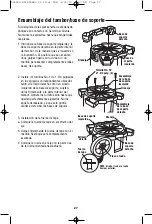 Предварительный просмотр 27 страницы RIDGID WD1855BR0 Owner'S Manual