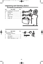 Предварительный просмотр 45 страницы RIDGID WD1855BR0 Owner'S Manual