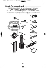 Предварительный просмотр 57 страницы RIDGID WD1855BR0 Owner'S Manual