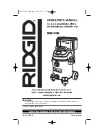 RIDGID wd1956 Operator'S Manual preview