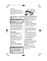 Предварительный просмотр 13 страницы RIDGID wd1956 Operator'S Manual