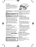 Preview for 14 page of RIDGID WD19560 Owner'S Manual