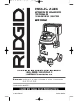 Preview for 21 page of RIDGID WD19560 Owner'S Manual