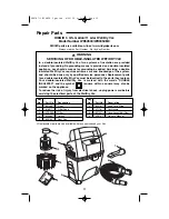 Предварительный просмотр 11 страницы RIDGID WD30500 Owner'S Manual