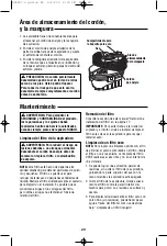 Предварительный просмотр 20 страницы RIDGID WD40500 Owner'S Manual