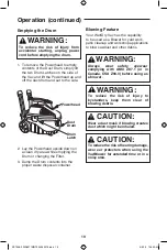 Предварительный просмотр 19 страницы RIDGID WD4071MRT0 Owner'S Manual