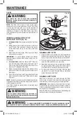 Preview for 11 page of RIDGID WD40801 Owner'S Manual