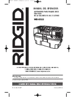 Предварительный просмотр 17 страницы RIDGID WD4522 Operator'S Manual