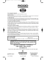 Preview for 48 page of RIDGID WD4550 Owner'S Manual