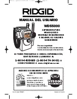 Предварительный просмотр 21 страницы RIDGID WD55000 Owner'S Manual