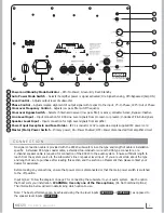 Предварительный просмотр 5 страницы RIDLEY ACOUSTICS KS320 Owner'S Manual