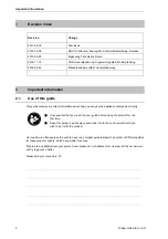 Preview for 4 page of Rieber BKW Series Operation Instructions Manual