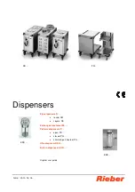 Rieber ERR Series User Manual предпросмотр