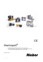 Rieber thermoport 105L Original User Manual preview