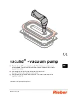 Предварительный просмотр 1 страницы Rieber Vaculid Manual