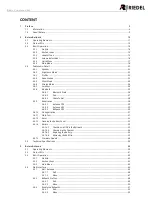 Preview for 3 page of Riedel Bolero User Manual