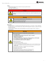 Preview for 7 page of Riedel Bolero User Manual