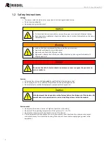 Предварительный просмотр 6 страницы Riedel NSA-002A User Manual