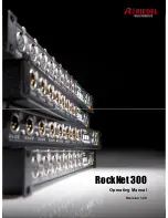 Riedel RockNet 300 Operating Manual preview