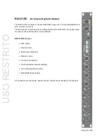 Предварительный просмотр 57 страницы Riedel RockNet 300 Operating Manual