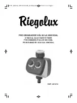 Riegolux 291072 Manual preview