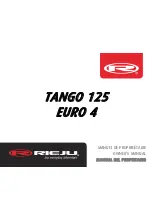 RIEJU Marathon 125 AC EURO 4 Owner'S Manual preview