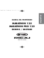 Preview for 1 page of RIEJU Marathon 125 PRO Owner'S Manual