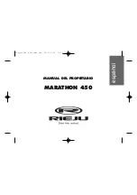 RIEJU Marathon 450 Owner'S Manual preview