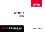 Preview for 1 page of RIEJU MRT 125 LC Owner'S Manual