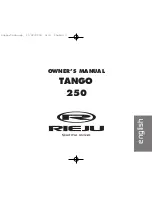 Предварительный просмотр 77 страницы RIEJU TANGO 250 Owner'S Manual