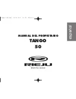 Preview for 3 page of RIEJU tango 50 Owner'S Manual